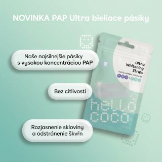✨NOVINKA PAP Ultra bieliace pásiky✨ Na základe nášho pokročilého a klinicky overeného PAP bieliaceho vzorca s najvyššou...